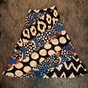 FARM Rio Mixed Tucano Midi Skirt